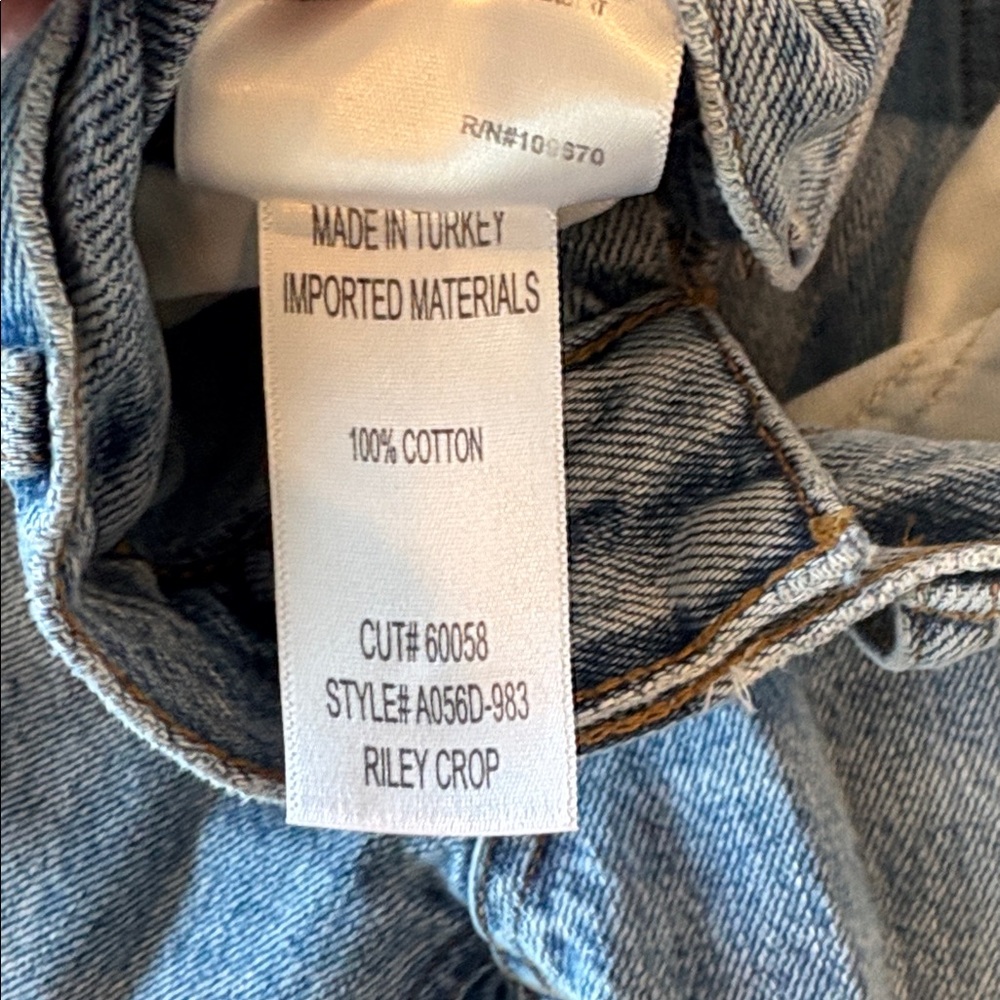 Agolde Riley Crop - Picture 3 of 4